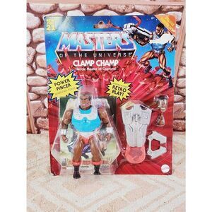 Masters of The Universe Clamp Champ Retro Play Action Figure #A66